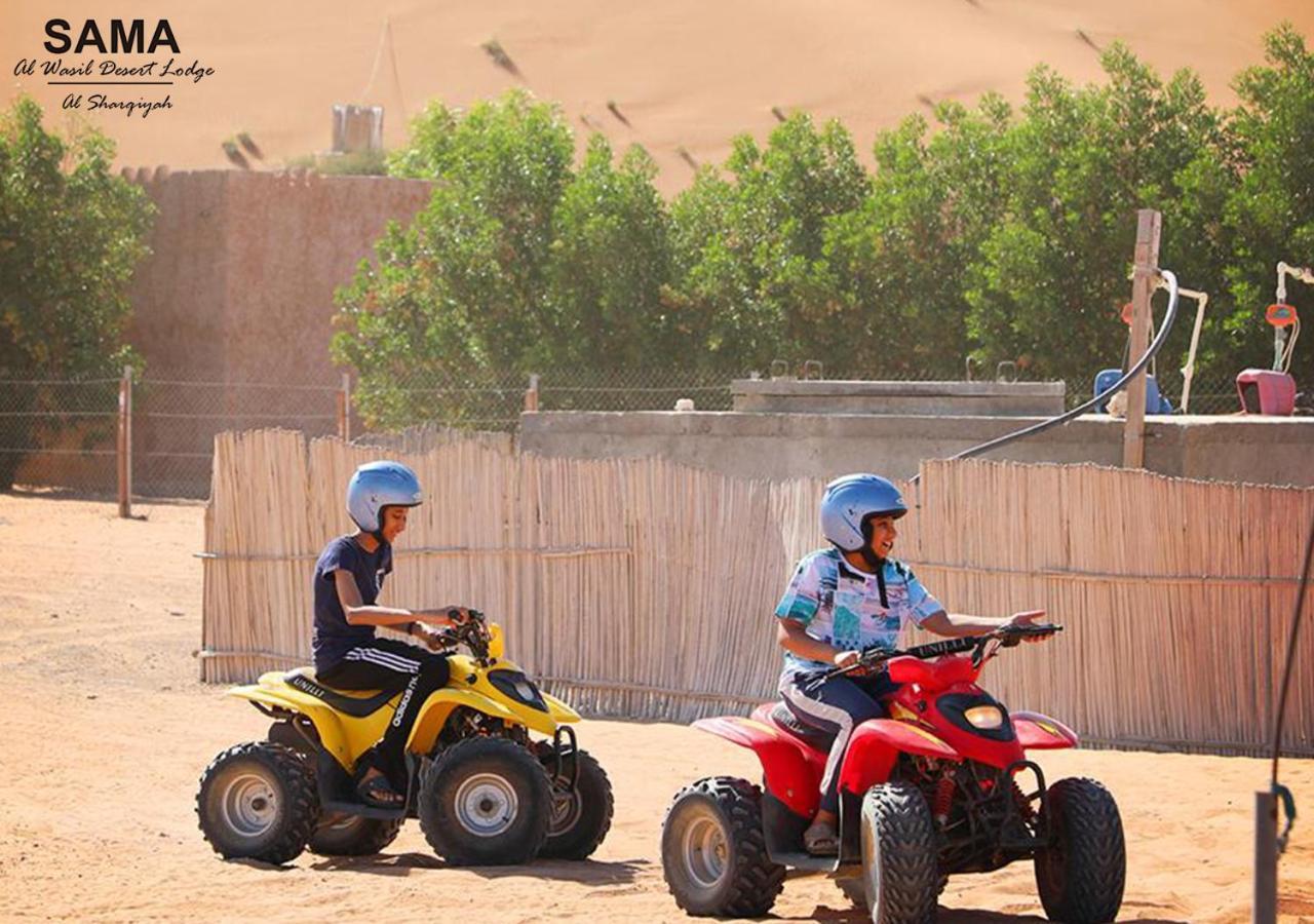 ホテル サマ アル ワシル デザート キャンプ Shāhiq エクステリア 写真