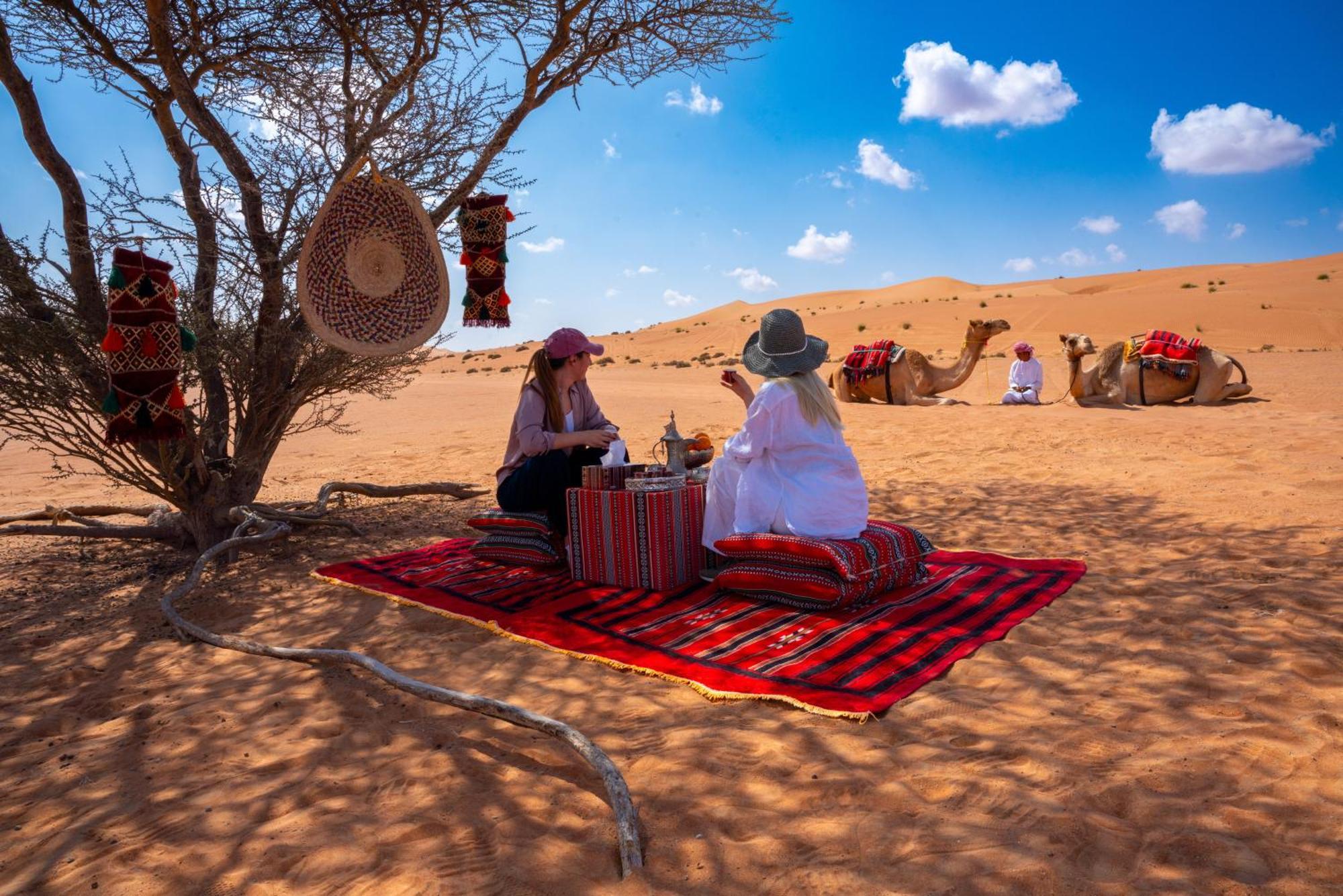 ホテル サマ アル ワシル デザート キャンプ Shāhiq エクステリア 写真